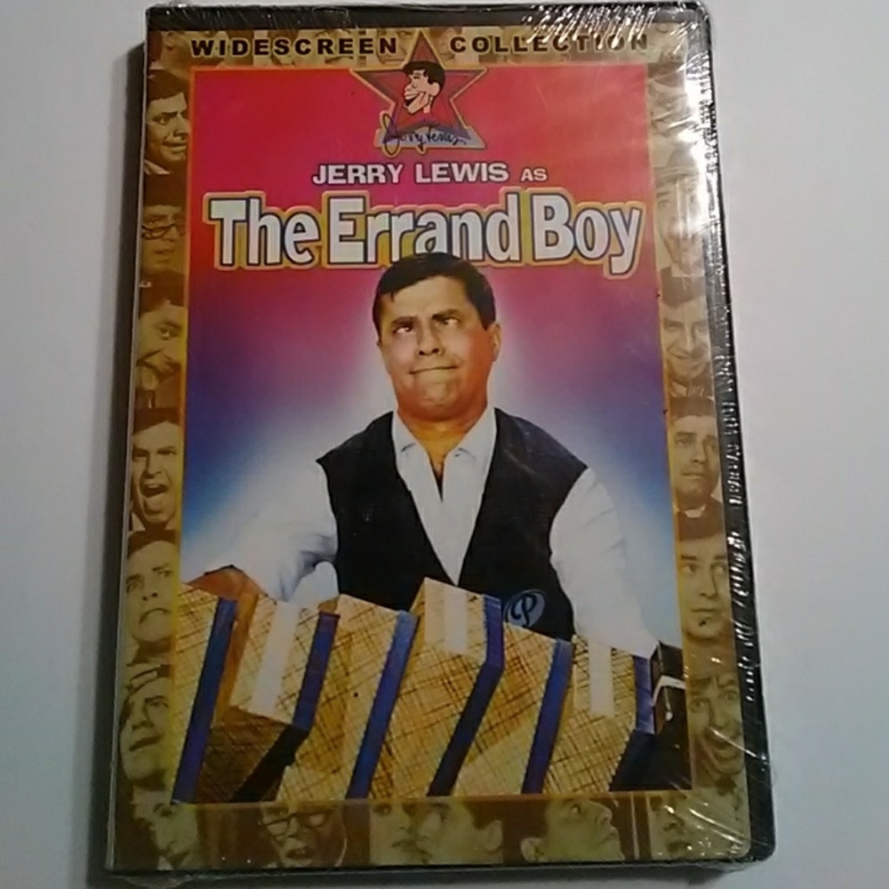 NIP Jerry Lewis "The Errand Boy" DVD